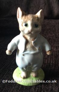Beswick Beatrix Potter Tom Kitten Gold Buttons quality figurine